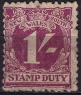 New South Wales - Revenue / Duty Stamp - Used - Usati