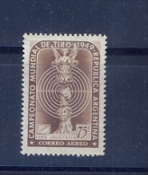 ARGENTINA-CAMPEONATO MUNDIAL DE TIRO- 1949-MNH - Unused Stamps