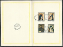 1971 VATICANO USATO S. DOMENICO DI GUZMAN ANNULLO FDC - ED252 - Oblitérés