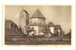 Cp, 68, Ottmarsheim, L'Eglise Octogone - Ottmarsheim