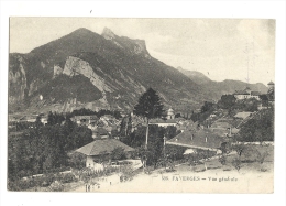 Cp, 74, Faverges, Vue Générale, écrite 1919 - Faverges