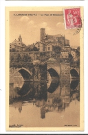 Cp, 87, Limoges, Le Pont St-Etienne, Voyagée - Limoges