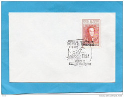 -MARCOPHILIE-lettre-cachet - AVION-CONCORDE-FISA  Journée Aéronautique-27 JUIN 1972 BRUXELLES - Cartas & Documentos