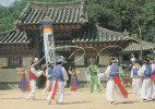 Corée -  Farmers´ Musique Dance Composed Of A Percussion Group - Corée Du Sud