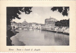 3173.   Roma - Ponte E Castel Sant'Angelo - Bridge - 1958 - Castel Sant'Angelo