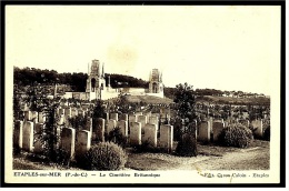 Etaples Sur Mer  -  Le Cimetière Militaire Britannique  -  Ansichtskarte Ca. 1925    (3124) - Etaples