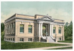 (224) USA - Kraff Library (California) Older Postcard - Bibliotheken