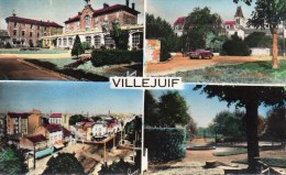 VILLEJUIF L'Hospice P;Brousse - L'église - Vue Générale - Le Square - Villejuif