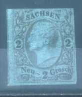 SAXONY - 1855 JOHANN I, 2NGR - Saxe