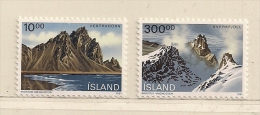 ISLANDE  ( EUIS - 102 )  1991  N° YVERT ET TELLIER  N°  693/694     N** - Neufs