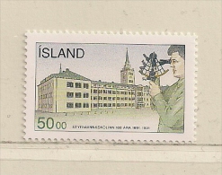 ISLANDE  ( EUIS - 105 )  1991  N° YVERT ET TELLIER  N°  710   N** - Ungebraucht