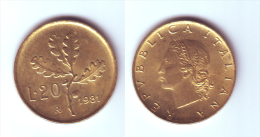 Italy 20 Lire 1981 - 20 Liras