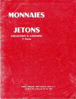 MONNAIES JETONS DE COLLECTION R. CASTAING CATALOGUE DROUOT JUIN1976 NUMISMATIQUE VENTE PUBLIQUE SUR OFFRES - Francese