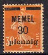 Memel 1920 Mi 21 X * [030514L] @ - Memel (Klaïpeda) 1923