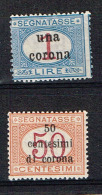 Italia Colonie - LEVANTE - Dalmazia Segnatasse - Sass. S1,S2  Nuovi (*) - Dalmatie