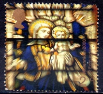 GREAT BRITAIN 2000 Millennium Projects. Spirit And Faith - (2nd) -Virgin And Child Stained Glass Window, St. Edmun  FU - Unused Stamps