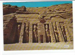 PO7195# EGITTO - EGYPT - ABU SIMBEL - TEMPIO DI HATHO   VG 1985 - Abu Simbel Temples