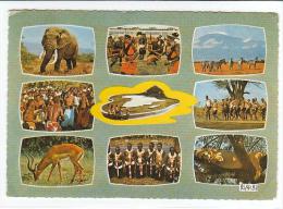 PO7197# EST AFRICA - TANZANIA KENYA UGANDA - ANIMALI - DANZE E TRIBU'   VG - Tanzanía