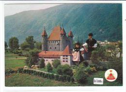 PO7341# SVIZZERA - MELIDE - SVIZZERA IN MINIATURA - BAMBINI COSTUMI TIPICI - PROMO SIGARETTE HB  No VG - Melide