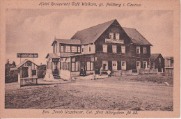 AK Hotel Restaurant Café Walküre, Gr. Feldberg I. Taunus - Bes. Jacob Ungeheuer, Königstein (3768) - Koenigstein