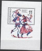Slovakia 1997. Costumes Sheet MNH (**) - Unused Stamps