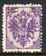 BOSNIA & HERZEGOVINA 1879 25 Kr  BriType I Lithographed Irregular Perforated 12  LHM / *.   ANK 9 Ig, Michel 7 Ig - Bosnie-Herzegovine