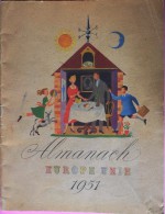 ALMANACH  ANCIEN  EUROPE  UNIE  1951 - DISCOURS De RENE PLEVEN PRESIDENT Du CONSEIL - LYON 29 Oct 1950 - Tamaño Grande : 1941-60