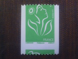 N° 3969b ** Marianne TVP Vert. Piq. Chev. TTB. Rare. Cote: 160 Euro - Coil Stamps