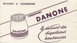 Buvard- Yoghourt Danone - Leche