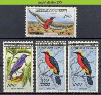 Mss033 FAUNA VOGELS BATELEUR BIRDS VÖGEL AVES OISEAUX QWMA 1960 ONG/MH + PF/MNH # - Collections, Lots & Series