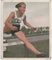 Delcampe - Zigaretten Sammelbild Deutscher Sport Bild Nr 40 Hürdenlauf Ruth Engelhard - Autres & Non Classés