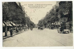 Delcampe - PARIS - Le Boulevard De Strasbourg Pris Vers La Gare De L'Est - Paris (10)