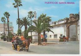 Delcampe - (AKX433) PUERTO DE SANTA MARIA. MONUMENTO AL CORAZON DE JESUS - Cádiz