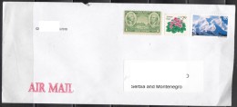 USA Modern Cover To Serbia - Lettres & Documents