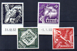 Jeux Olympiques D’Helsinki,  PA 51 / 54**, Cote 90 €, - Zomer 1952: Helsinki