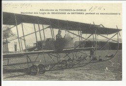 Aérodrome De TOUSSUS LE NOBLE , Maréchal Des Logis De BEAUSIRE De SEYSSEL , Reproduction D'une CPA - Toussus Le Noble