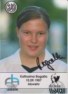 Original Women Football Autograph SG Wattenscheid 09 Team 2004 /05 KATHARINA ROGALLA - Authographs