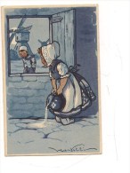 $3-3690 ILLUSTRATORI CASTELLI BIMBI 1925 VIAGGIATA - Castelli