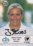 Original Women Football Autograph SG Wattenscheid 09 Team 2004 /05 JESSICA EWERS - Autogramme