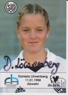 Original Women Football Autograph SG Wattenscheid 09 Team 2004 /05 Daniela Löwenberg - Authographs