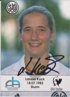 Original Women Football Autograph SG Wattenscheid 09 Team 2004 /05 LARISSA KOCK - Autogramme