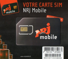 CARTE  GSM/ SIM    NRJ  Mobile - Voorafbetaalde Kaarten: Gsm