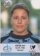 Original Women Football Autograph SG Wattenscheid 09 Team 2004 /05 DENISE BEIL - Autogramme