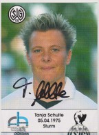 Original Women Football Autograph SG Wattenscheid 09 Team 2004 /05 TANJA SCHULTE - Autographes