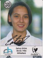 Original Women Football Autograph SG Wattenscheid 09 Team 2004 /05 Zehra Ertürk - Autographes