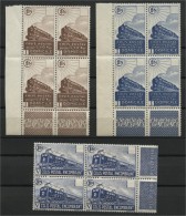 FRANCE, RAILWAY STAMPS / COLIS POSTAUX,"FRANCE, RAILWAY STAMPS / COLIS POSTAUX 1941 ALL MNH - Ungebraucht