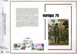 Feuillet Tirage Limité CEF 242 118 1930 1931 Europa Communications Histoire Postale Télécommunication - 1971-1980