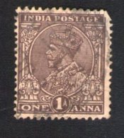 Inde 1934 Oblitéré Used Stamp King Roi George V Avec Couronne Empereur Indien - Sonstige & Ohne Zuordnung