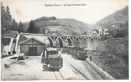 VABRE - La Gare Et Le Pont-Neuf - TRAIN - Vabre