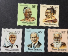 New Zealand 1980 Sc 719/723 Mnh** - Unused Stamps